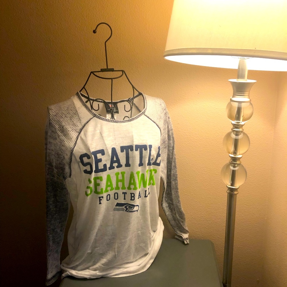 Seattle Seahawks Burnout Long-sleeved Shirt
